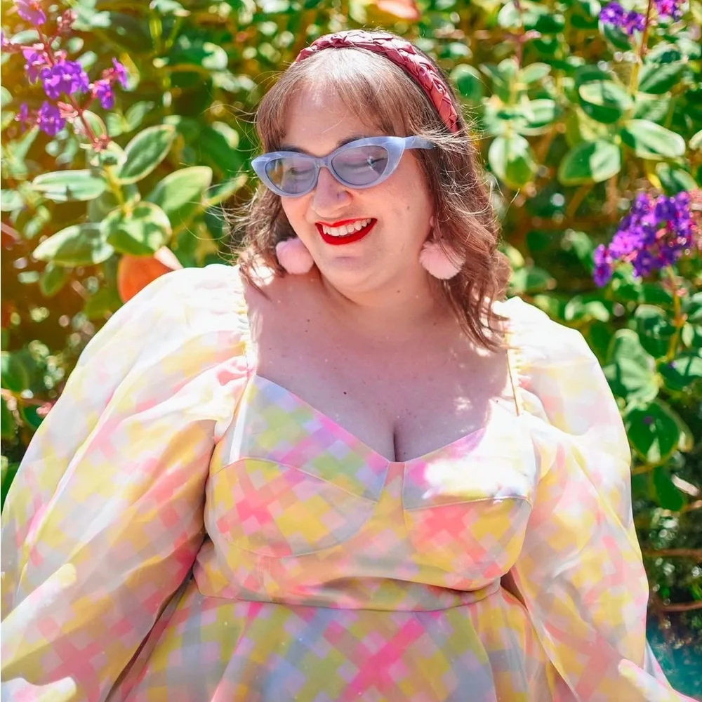 Selkie Plaid Grammie Princess Dress - Picture 4 of 10